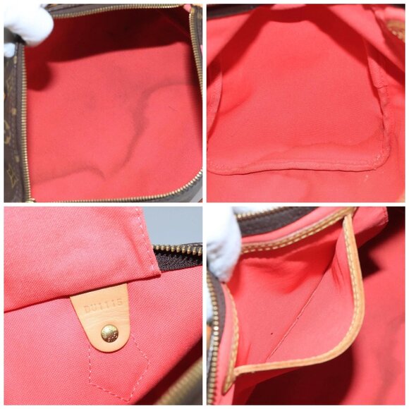 LOUIS VUITTON Monogram V Line Speedy 30 Hand Bag Pink LV Auth 111392A - Picture 15 of 16